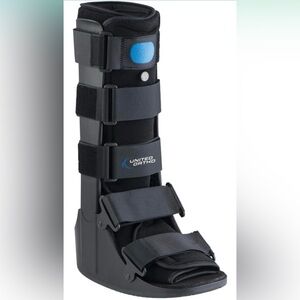 United Ortho USA14107 Air Cam Walker Fracture Boot, Large, Black